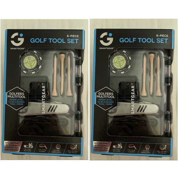 Smartgear 8 Piece Golf Tool Set 2 Pack Bundle - Picture 1 of 3